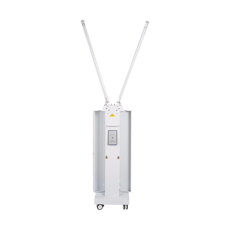Carrello sterilizzatore con lampada UV a quattro tubi