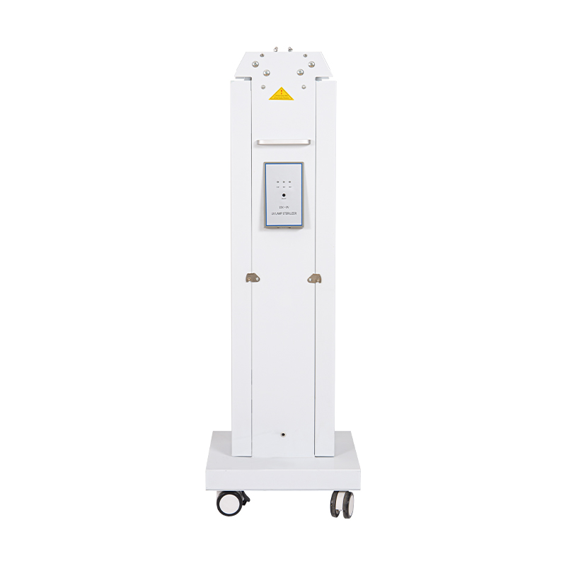 Carrello sterilizzatore con lampada UV a quattro tubi