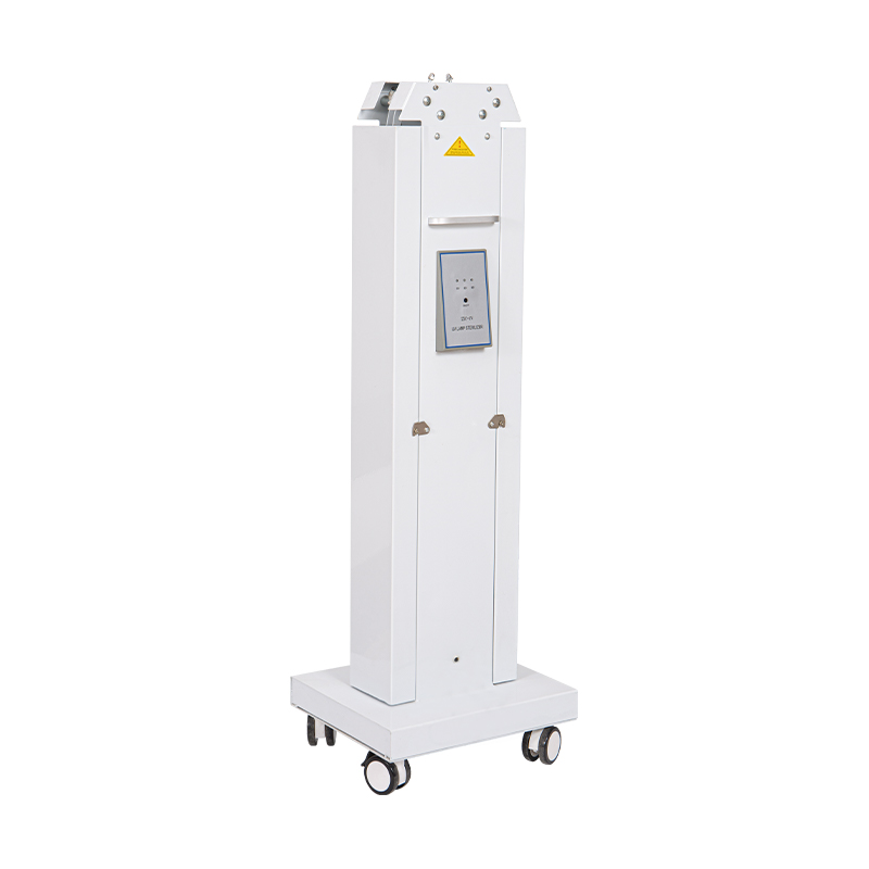 Carrello sterilizzatore con lampada UV a quattro tubi
