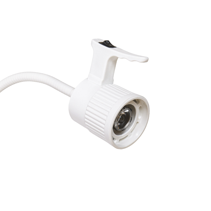 Lampada da visita a collo d'oca a LED con batteria di backup incorporata da 3 W