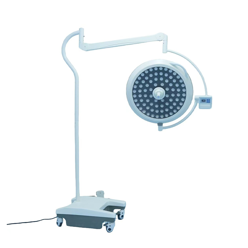 Lampada chirurgica senza ombre a LED mobile a braccio singolo da 80 W