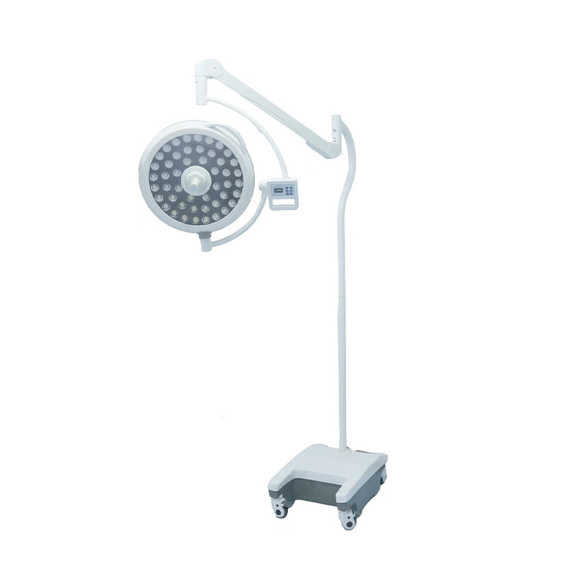 Lampada chirurgica mobile senza ombre a LED da 48 W con rotelle