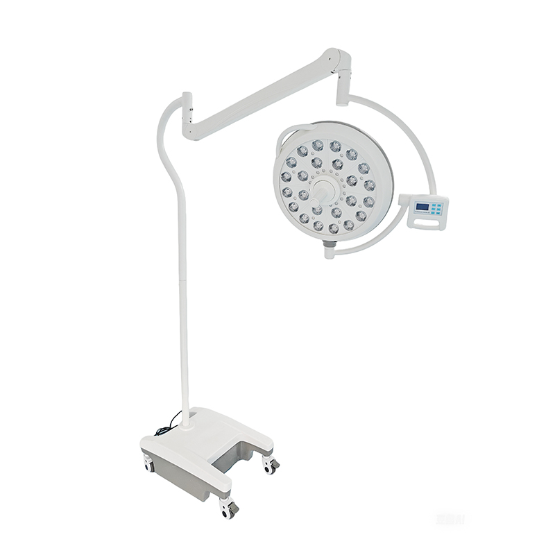 Lampada chirurgica antibatterica mobile a LED da 48 W senza ombre Lampada chirurgica antibatterica mobile a LED da 48 W senza ombre