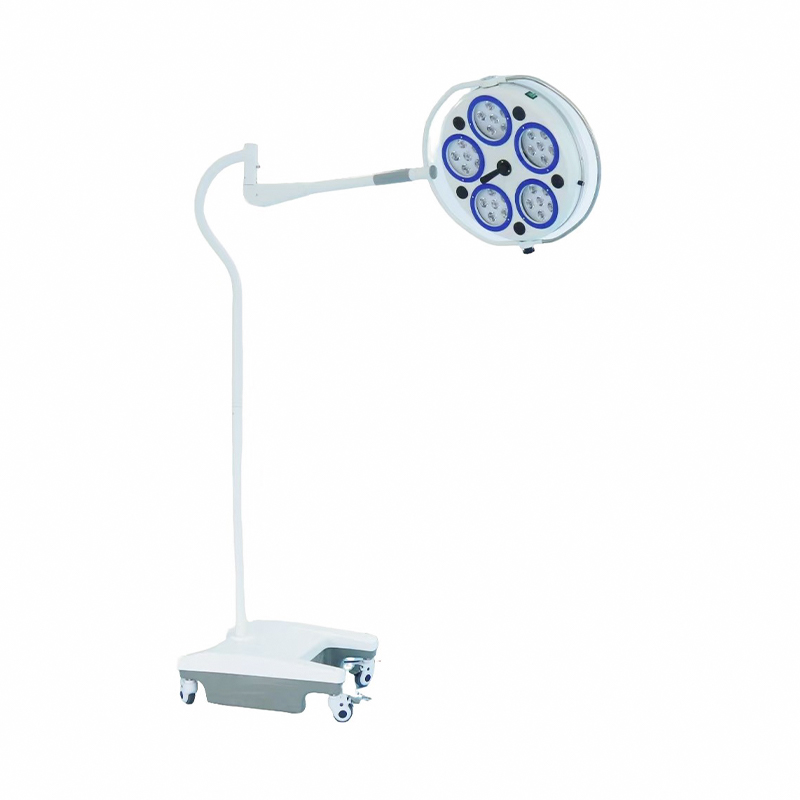 Lampada operatoria mobile a 5 fori Led Shadowless